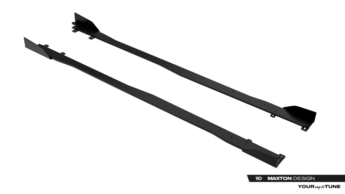 Street Pro Seitenschweller + Flaps Toyota GR Yaris MK4 Facelift