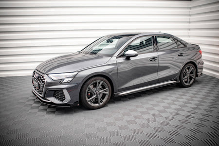 Street Pro Seitenschweller + Flaps V.1 Audi S3 / A3 S-Line 8Y / 8Y Facelift