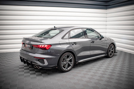 Street Pro Seitenschweller + Flaps V.1 Audi S3 / A3 S-Line 8Y / 8Y Facelift