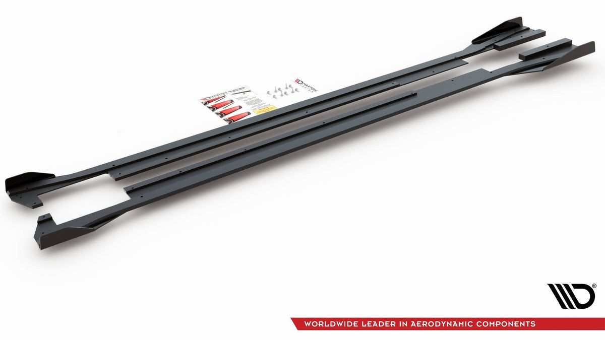Street Pro Seitenschweller + Flaps Volkswagen Arteon R-Line Sedan / Shooting Brake MK1