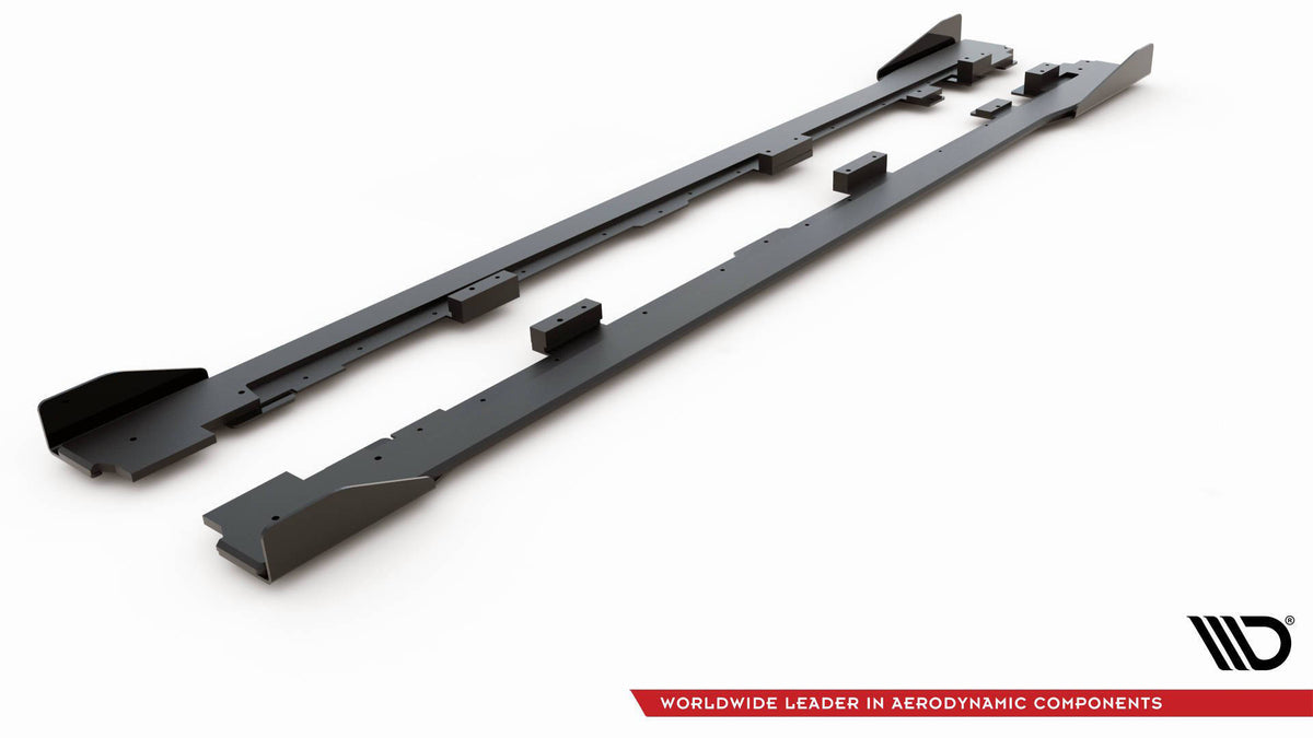 Street Pro Seitenschweller + Flaps Volkswagen Golf GTI MK6