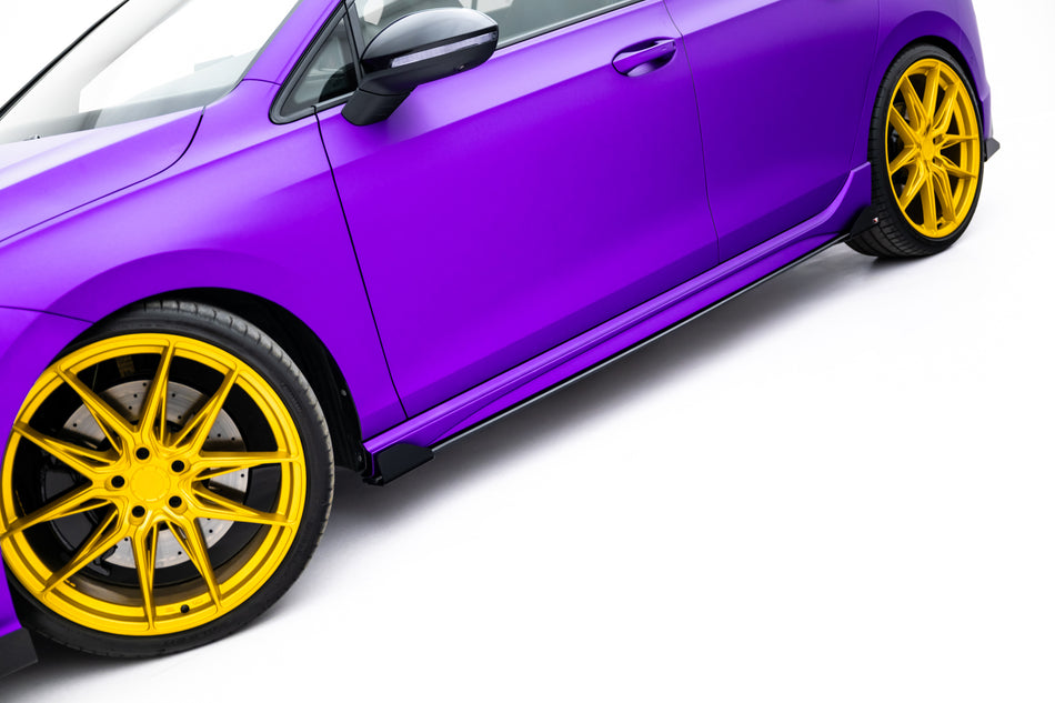 Street Pro Seitenschweller + Flaps Volkswagen Golf R Hatchback MK8 / MK8 Facelift