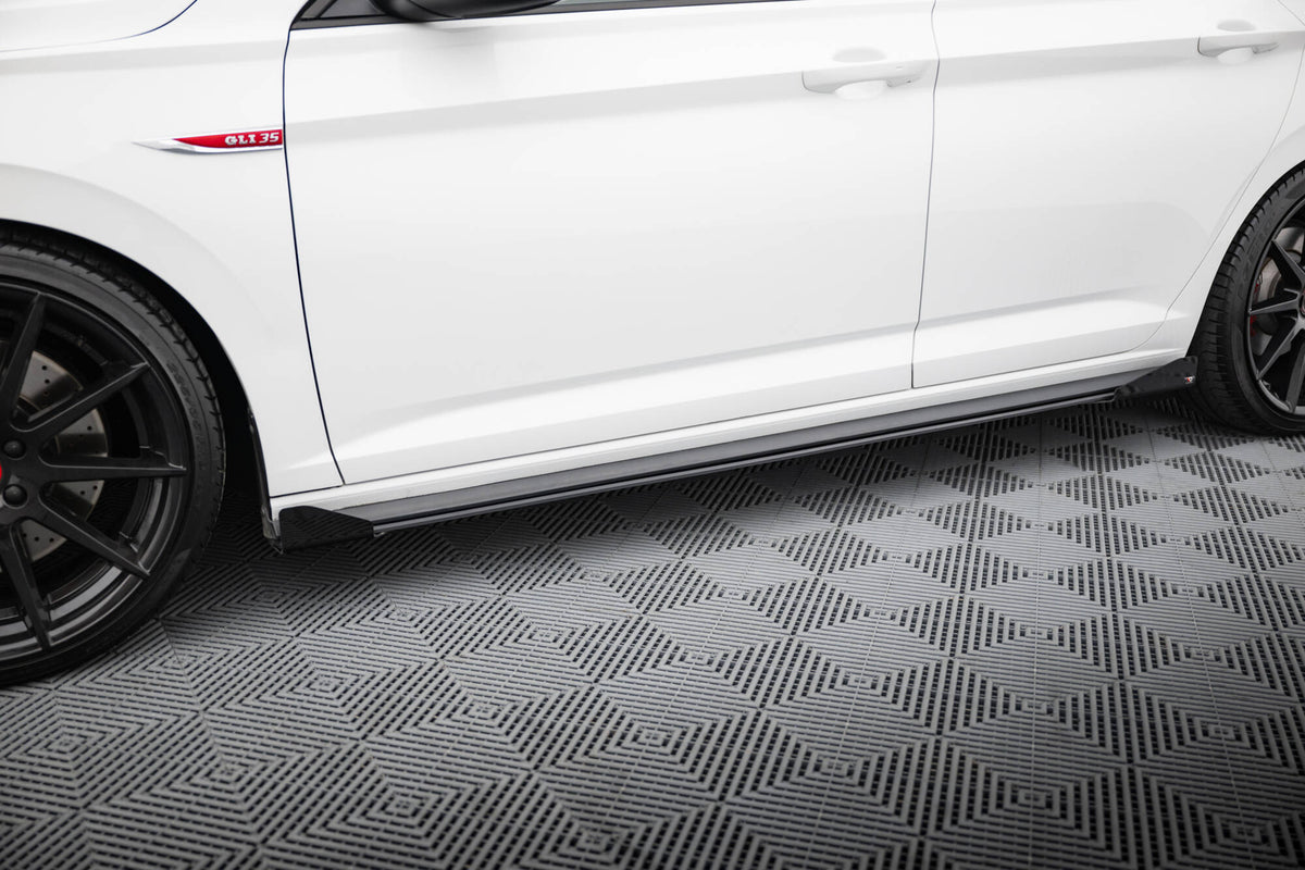 Street Pro Seitenschweller + Flaps Volkswagen Jetta GLI MK7