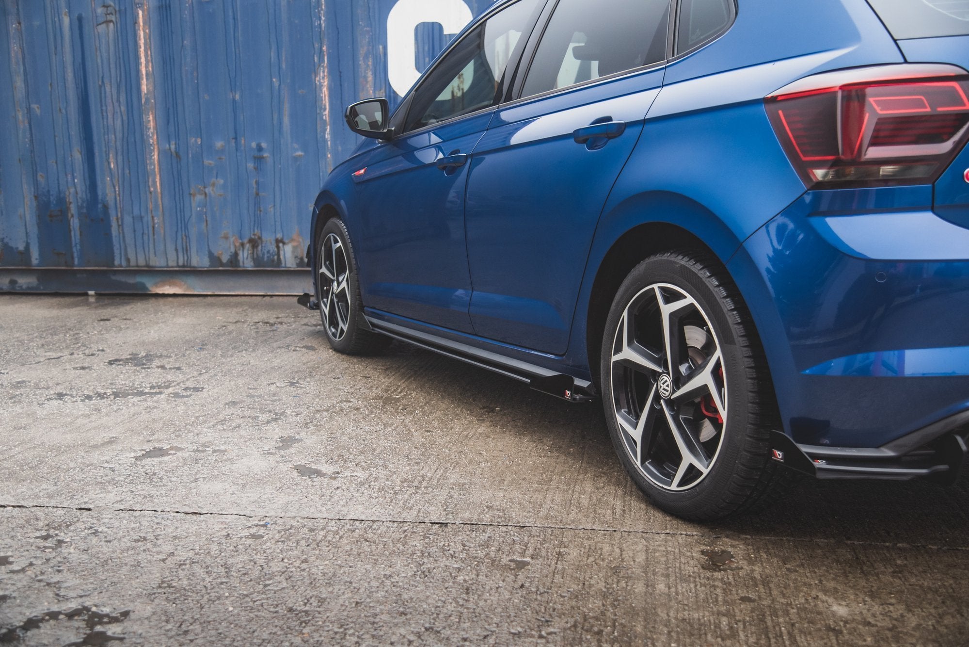 Street Pro Seitenschweller + Flaps Volkswagen Polo GTI MK6