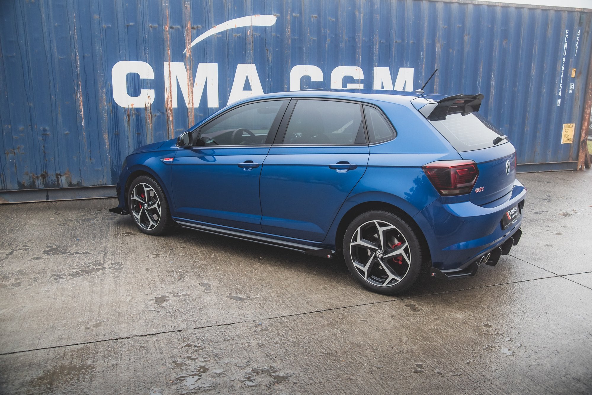 Street Pro Seitenschweller + Flaps Volkswagen Polo GTI MK6