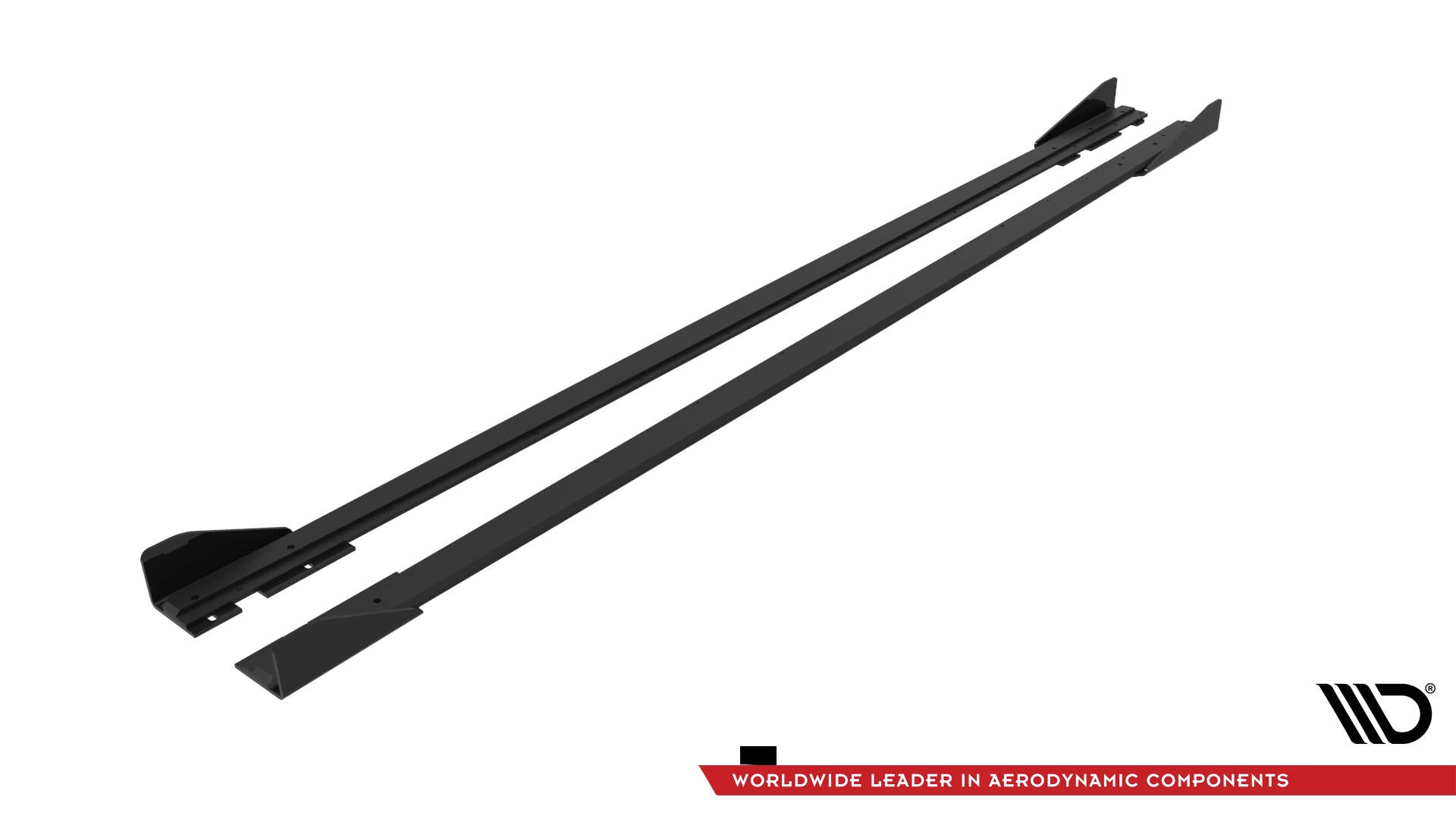 Street Pro Seitenschweller + Flaps Volkswagen Polo GTI MK6 Facelift