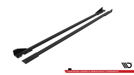 Street Pro Seitenschweller + Flaps Volkswagen Polo GTI MK6 Facelift