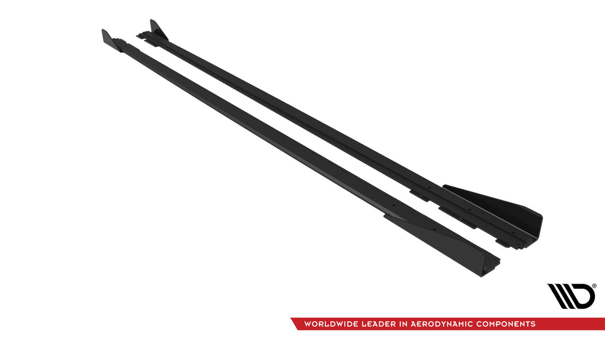 Street Pro Seitenschweller + Flaps Volkswagen Polo GTI MK6 Facelift