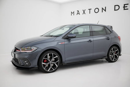 Street Pro Seitenschweller + Flaps Volkswagen Polo GTI MK6 Facelift