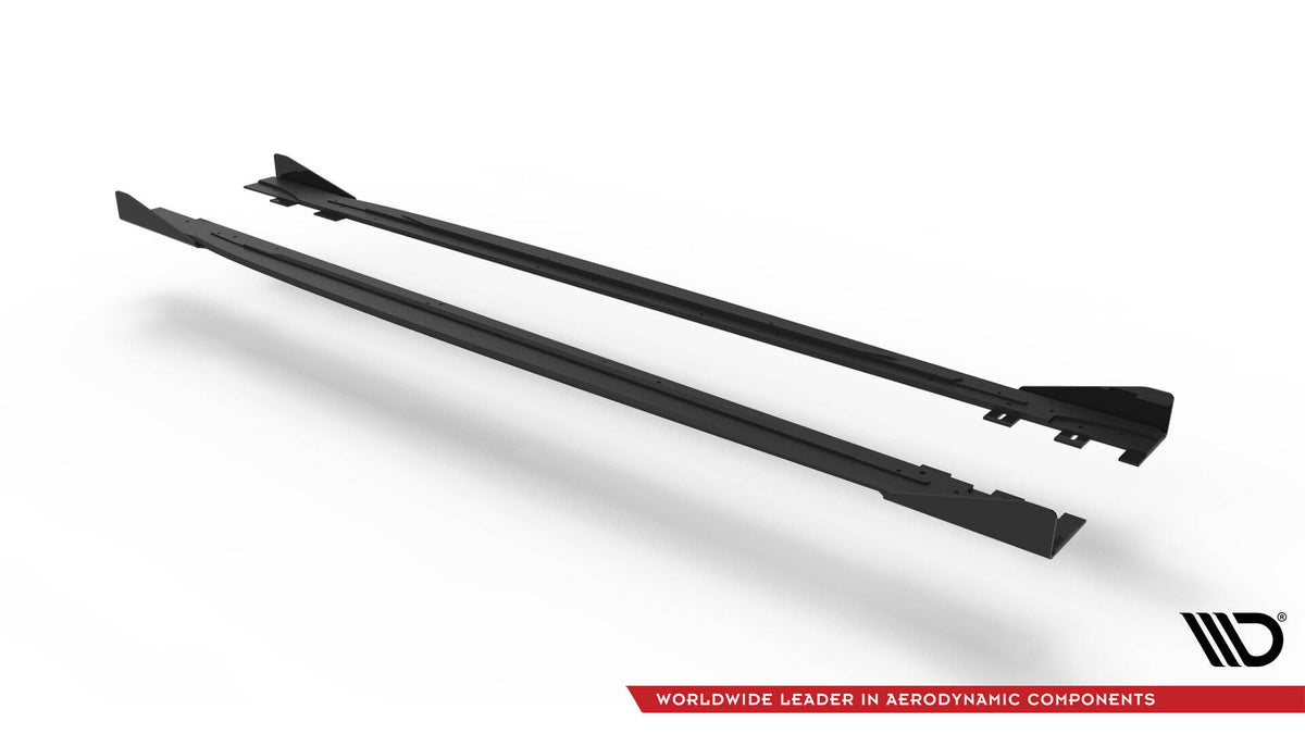Street Pro Seitenschweller + Flaps Volkswagen Scirocco R MK3 / MK3 Facelift