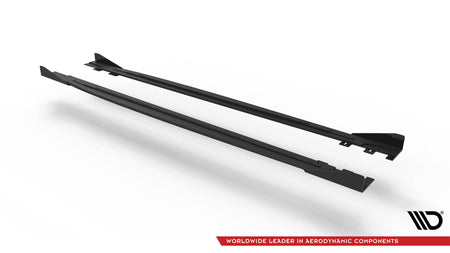 Street Pro Seitenschweller + Flaps Volkswagen Scirocco R MK3 / MK3 Facelift