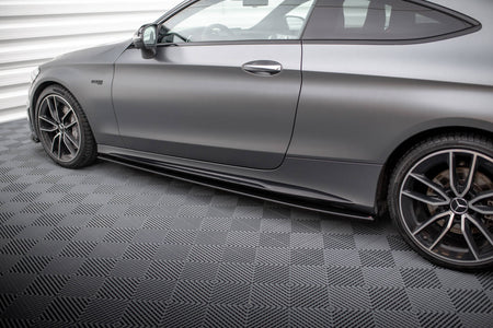 Street Pro Seitenschweller Mercedes-AMG C43 Coupe / Cabrio C205 Facelift / A205 Facelift