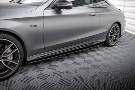 Street Pro Seitenschweller Mercedes-AMG C43 Coupe / Cabrio C205 Facelift / A205 Facelift