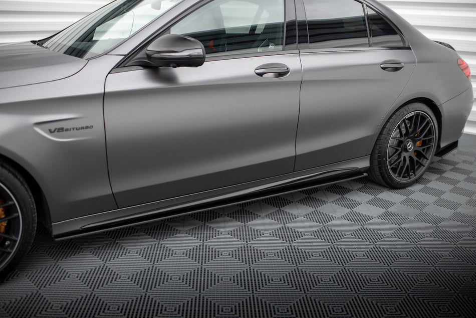Street Pro Seitenschweller Mercedes-AMG C63 Sedan / Estate W205 Facelift