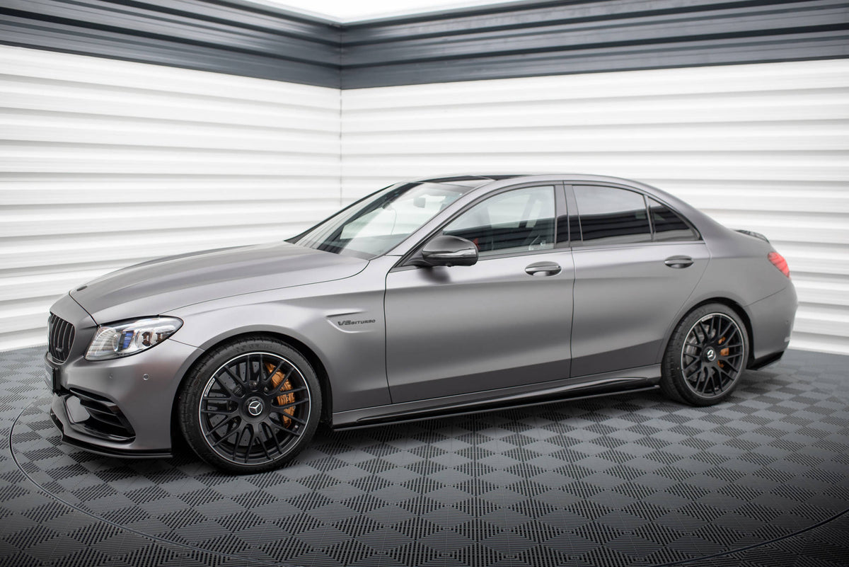 Street Pro Seitenschweller Mercedes-AMG C63 Sedan / Estate W205 Facelift