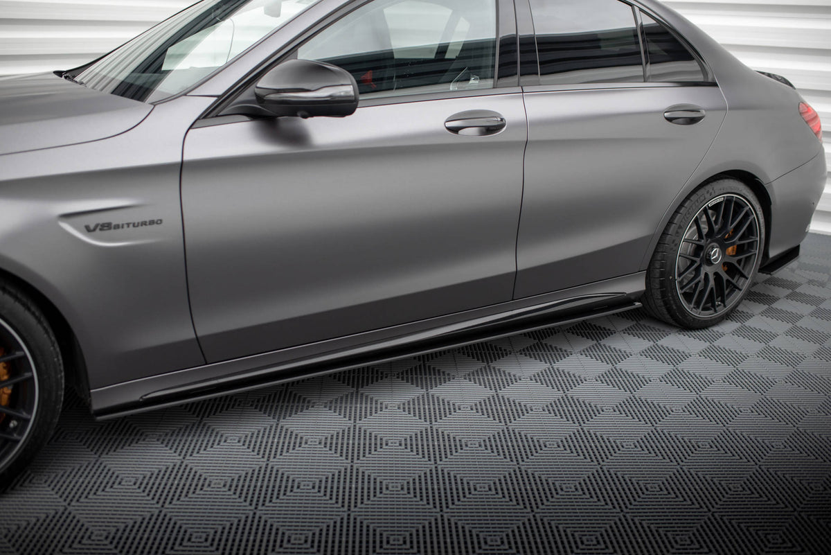 Street Pro Seitenschweller Mercedes-AMG C63 Sedan / Estate W205 Facelift