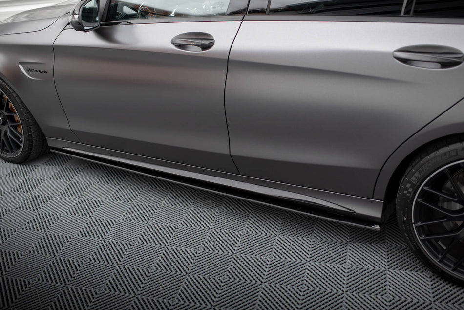 Street Pro Seitenschweller Mercedes-AMG C63 Sedan / Estate W205 Facelift