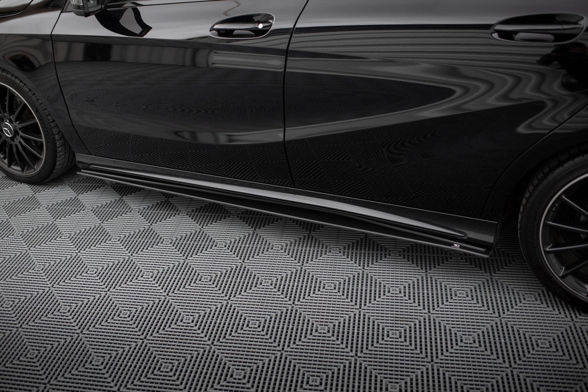 Street Pro Seitenschweller Mercedes-Benz A AMG-Line W176 Facelift