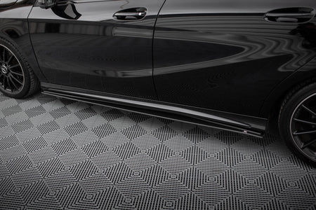 Street Pro Seitenschweller Mercedes-Benz A AMG-Line W176 Facelift
