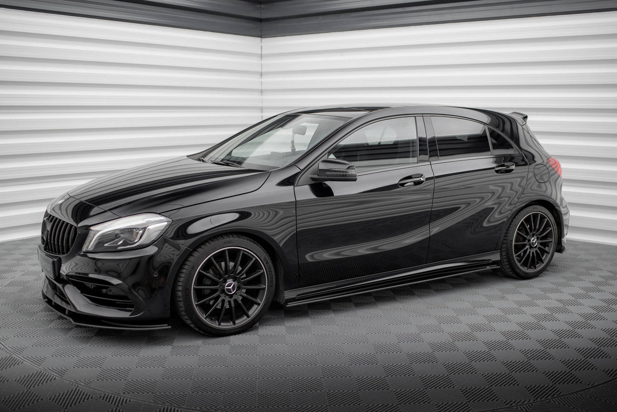 Street Pro Seitenschweller Mercedes-Benz A AMG-Line W176 Facelift