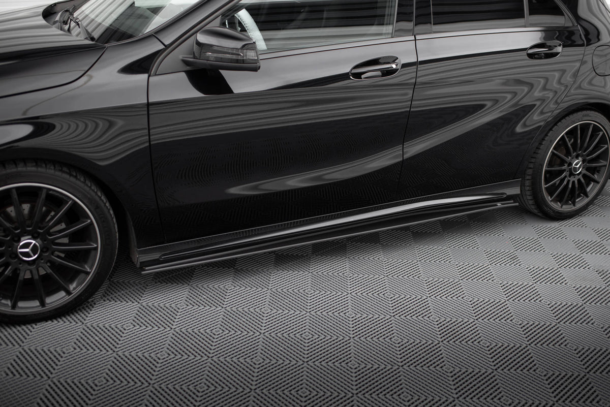 Street Pro Seitenschweller Mercedes-Benz A AMG-Line W176 Facelift
