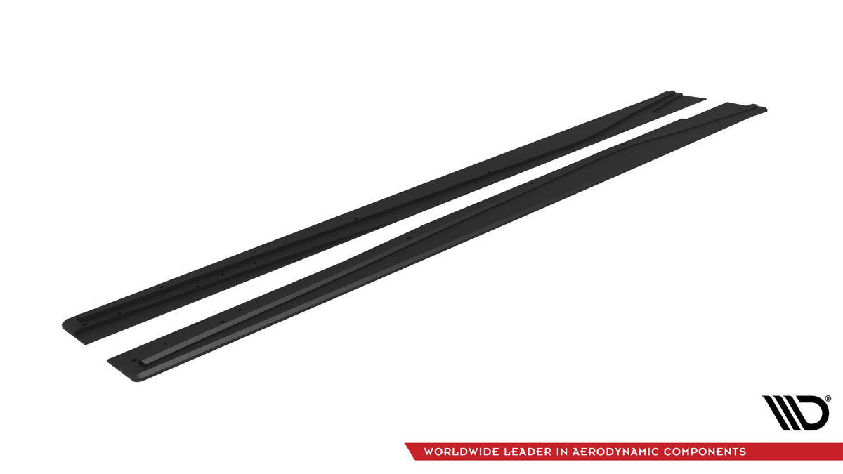 Street Pro Seitenschweller Mercedes-Benz A AMG-Line W176 Facelift