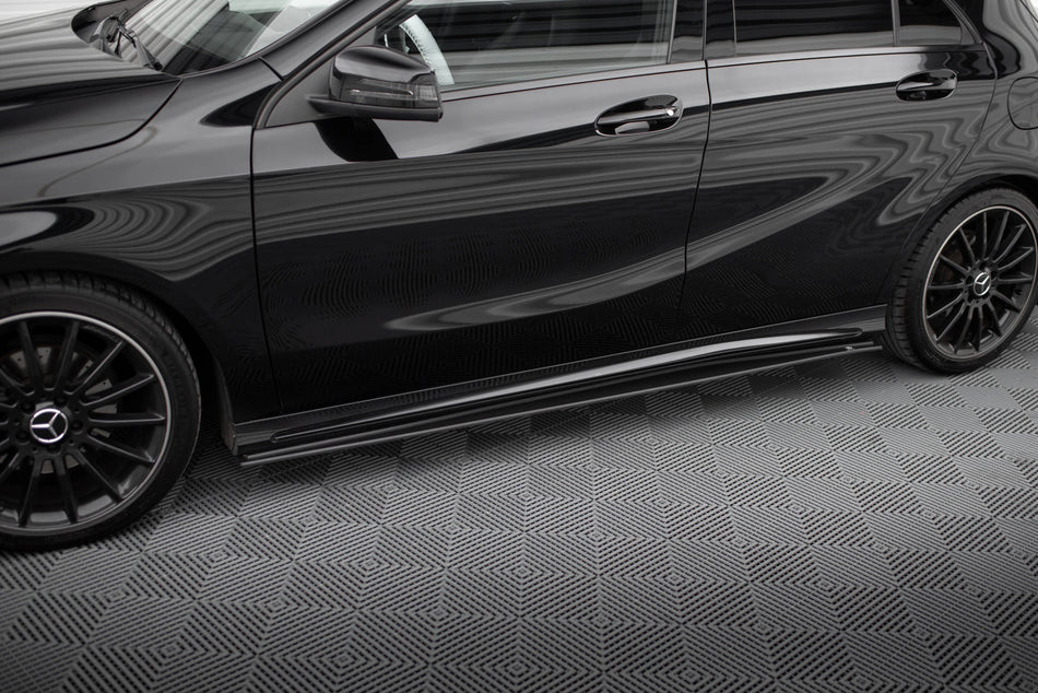 Street Pro Seitenschweller Mercedes-Benz A AMG-Line W176 Facelift
