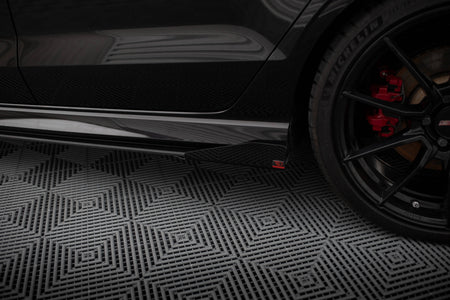 Street Pro Seitenschweller V.1 + Flaps Audi RS3 Sedan 8V Facelift