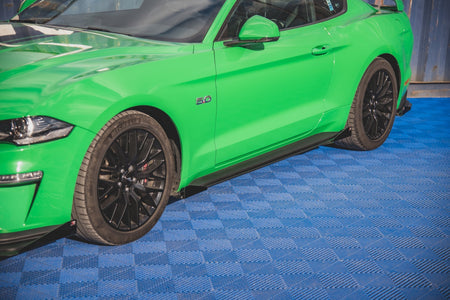 Street Pro Seitenschweller V.1 + Flaps Ford Mustang GT MK6 Facelift