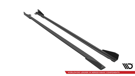 Street Pro Seitenschweller V.1 + Flaps Ford Mustang GT MK6 Facelift