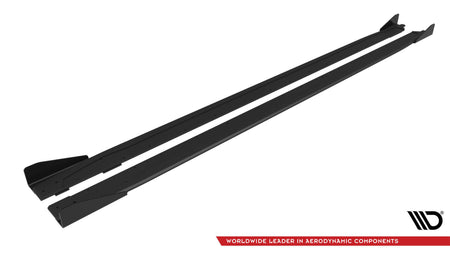 Street Pro Seitenschweller V.2 + Flaps Audi A3 S-Line Sedan / S3 Sedan 8Y / 8Y Facelift
