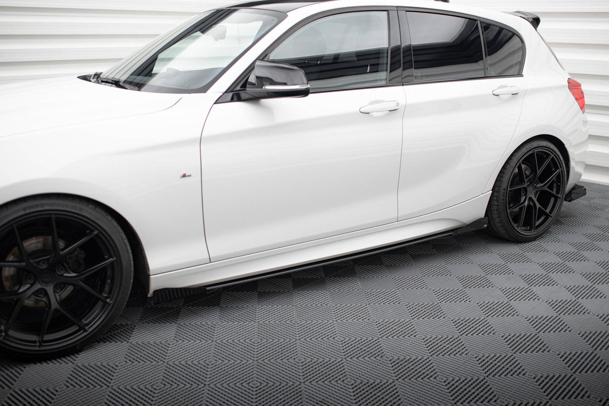 Street Pro Seitenschweller V.2 + Flaps BMW 1 F20 M135i / M140i / M-PACK