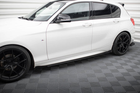 Street Pro Seitenschweller V.2 + Flaps BMW 1 F20 M135i / M140i / M-PACK