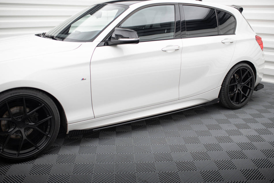 Street Pro Seitenschweller V.2 + Flaps BMW 1 F20 M135i / M140i / M-PACK