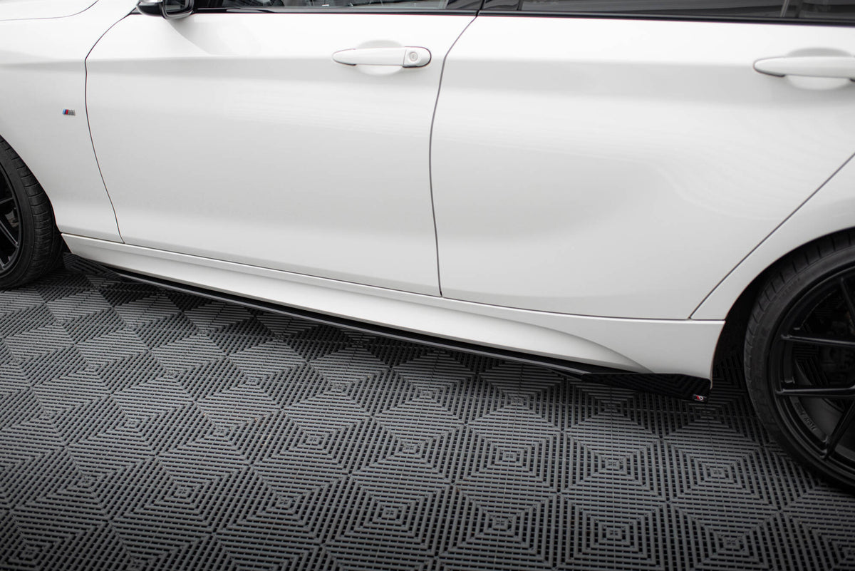 Street Pro Seitenschweller V.2 + Flaps BMW 1 F20 M135i / M140i / M-PACK