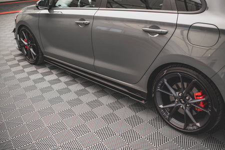 Street Pro Seitenschweller V.2 Hyundai I30 N / N-Line Hatchback / Fastback MK3 / MK3 Facelift