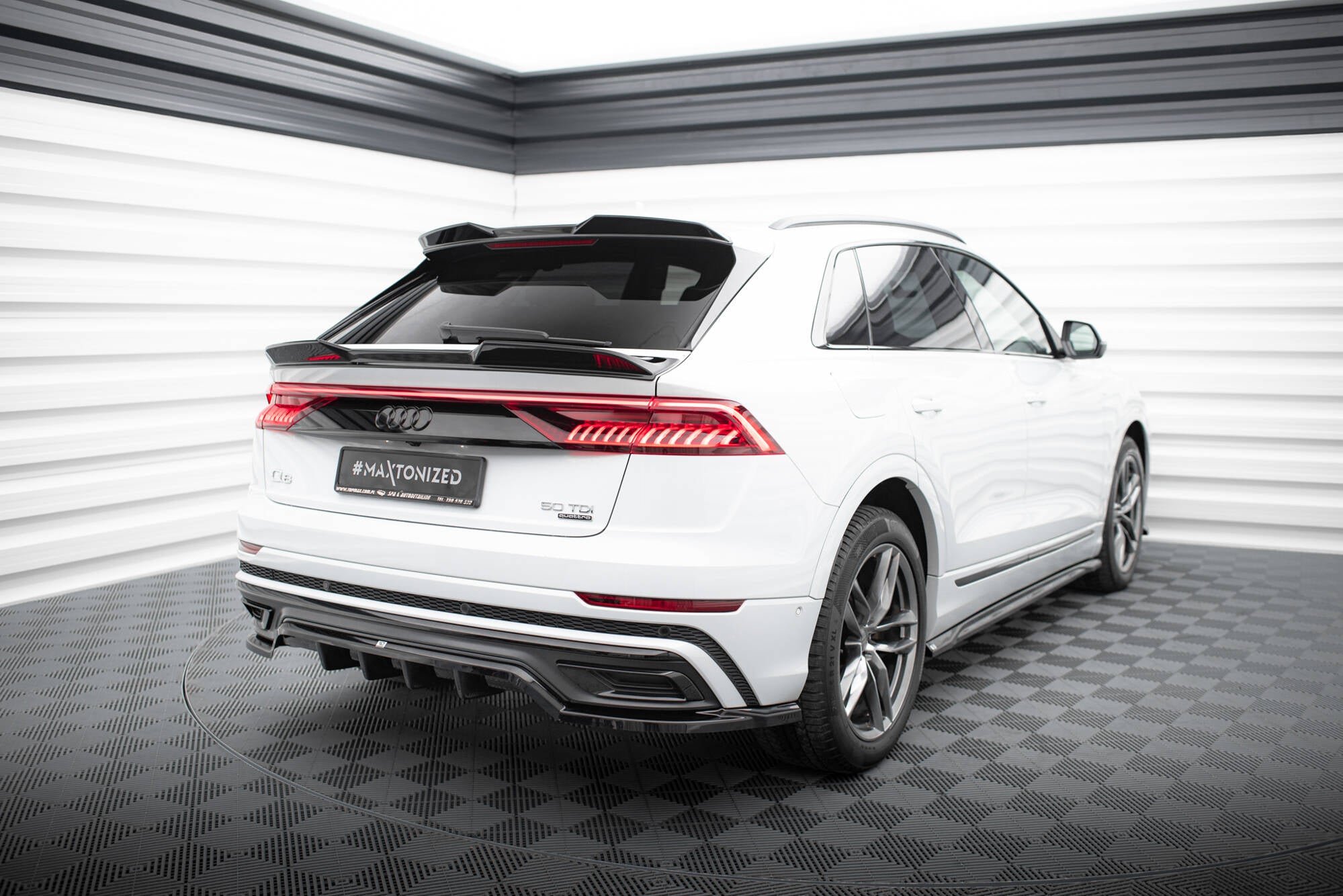 Heckspoiler Cap 3D Audi Q8 / SQ8 / Q8 S-Line MK1