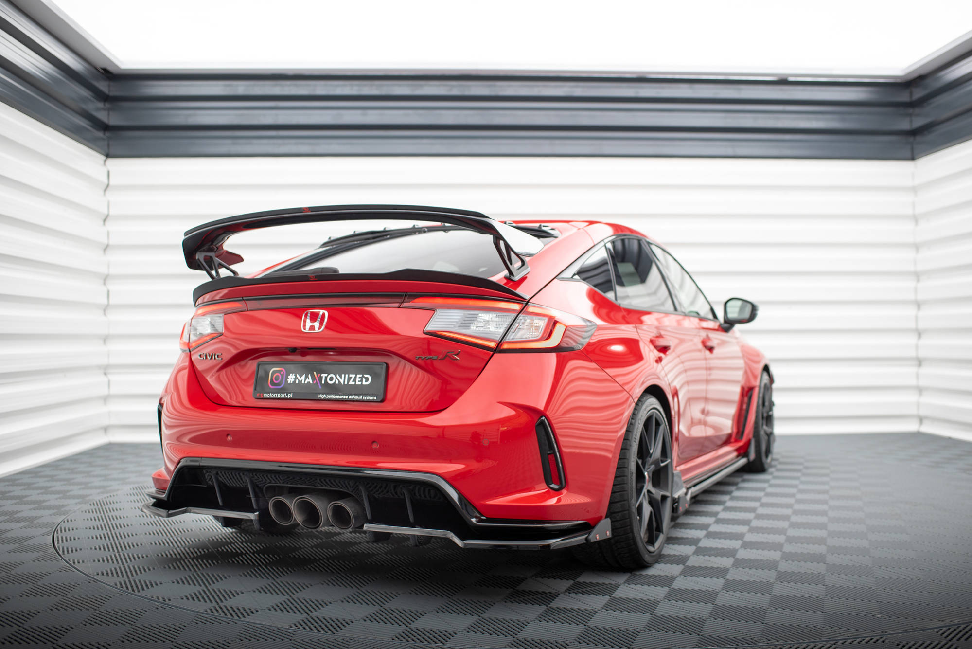 Heckspoiler Cap Honda Civic Type-R Mk 11