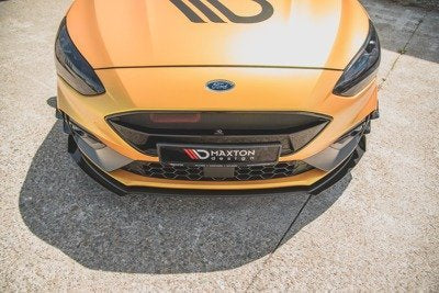 Spoiler anteriore Racing Durability + paraurti Flaps Wings Canard anteriori Ford Focus ST / ST-Line Mk4 